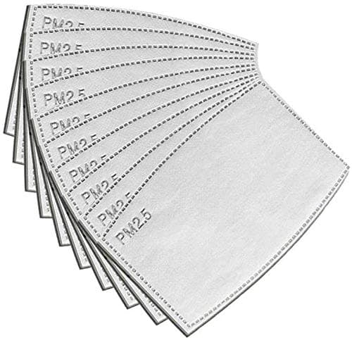 PM2.5MASK Activated Carbon Filter, 5 Layers Replaceable Anti Haze Filters, Ready Stock Protective Mouth Filter for Outdoor, FAST DELIVERY (5000PCS)