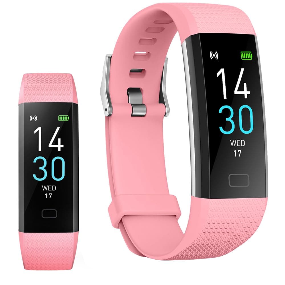 Jawploy S5 Fitness Tracker (Pink - Medium Screen