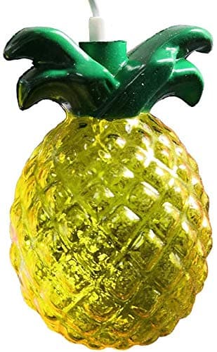 Mini Crystal Pineapple String Lights Linpote Christmas Lights 165cm(5.4ft)10 LED Warm White Battery Operated Fairy Light for Indoor Bedroom Birthday Party Decoration