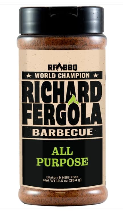 Richard Fergola BBQ - All Purpose Rub - Pitmaster Size 12.5 oz
