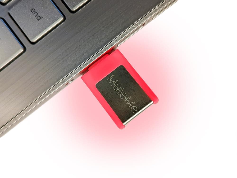 MuteMe Mini - USB C - Illuminated Physical Mute Button for Zoom, Teams, WebEx & More (As Seen on Shark Tank)! Mac/PC Compatible. USB Cord & Adapter Included. Free Software Download Required.