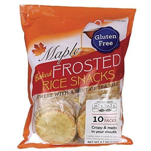 Frosted Rice Snacks Maple 4.1, oz. 10 count (pack of 18)