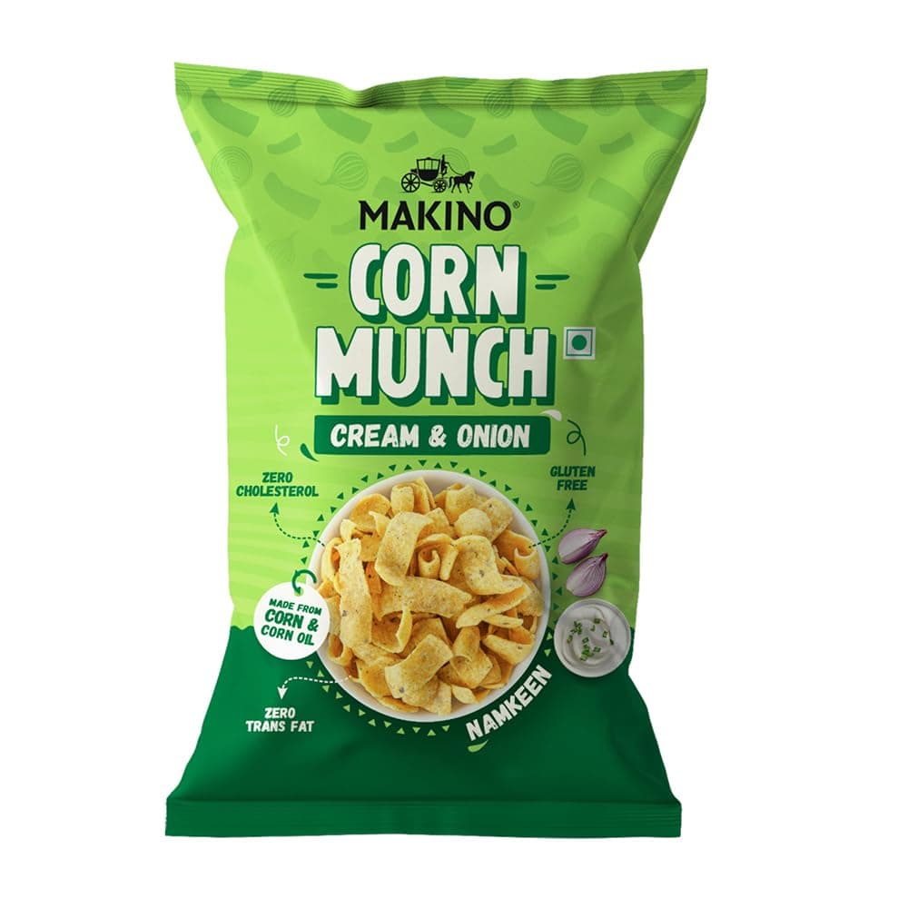 Corn Munch Cream & Onion 150g
