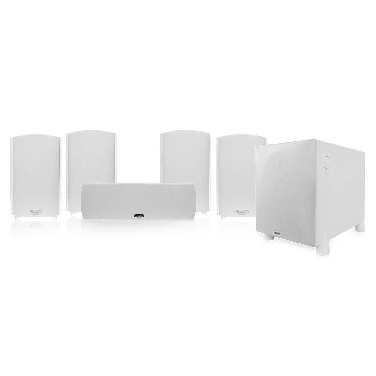 Definitive Technology ProCinema 800 5.1 Home Theater System (Gloss White)