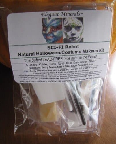 Face Paint Sci Fi Robot kit All Natural Non Toxic
