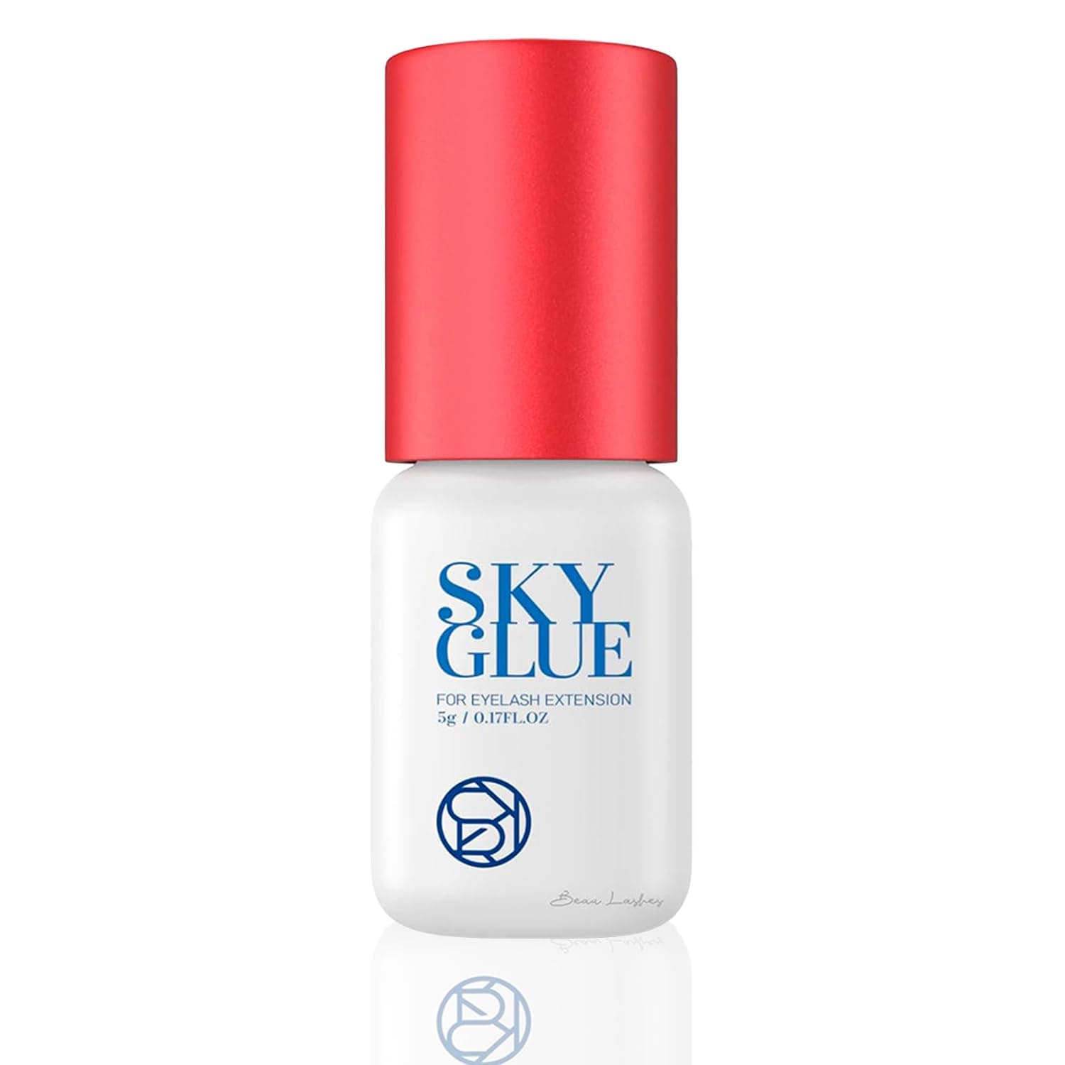 Sky Glue Extra Powerful and Strong Fast 1-2 Seconds Drying Retention Black Eyelash Extension Glue From Stacy Lash, 6-7 Weeks, 5ml