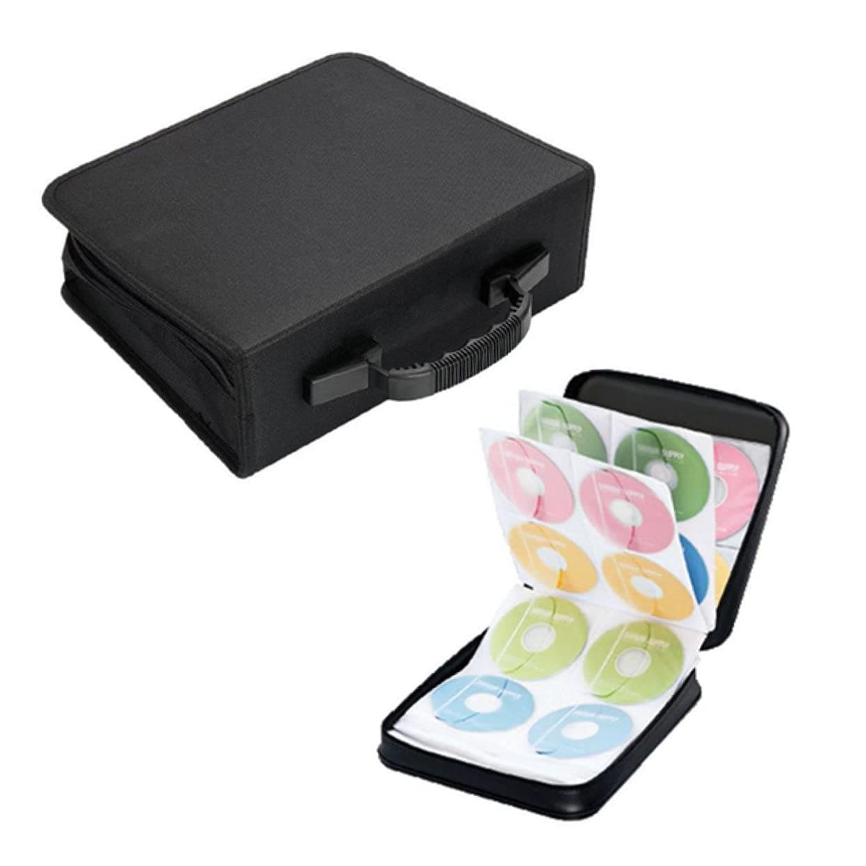 STOBOK 288 Organizer Disc Storage Wallets Dvd Case Storage Bag Cd Package Disc Bag Portable