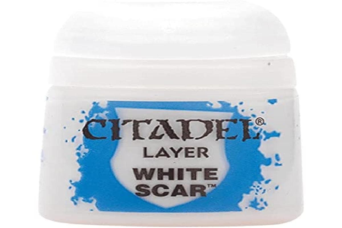 Games Workshop - Citadel Color Layer Paint: White Scar (12 ml)