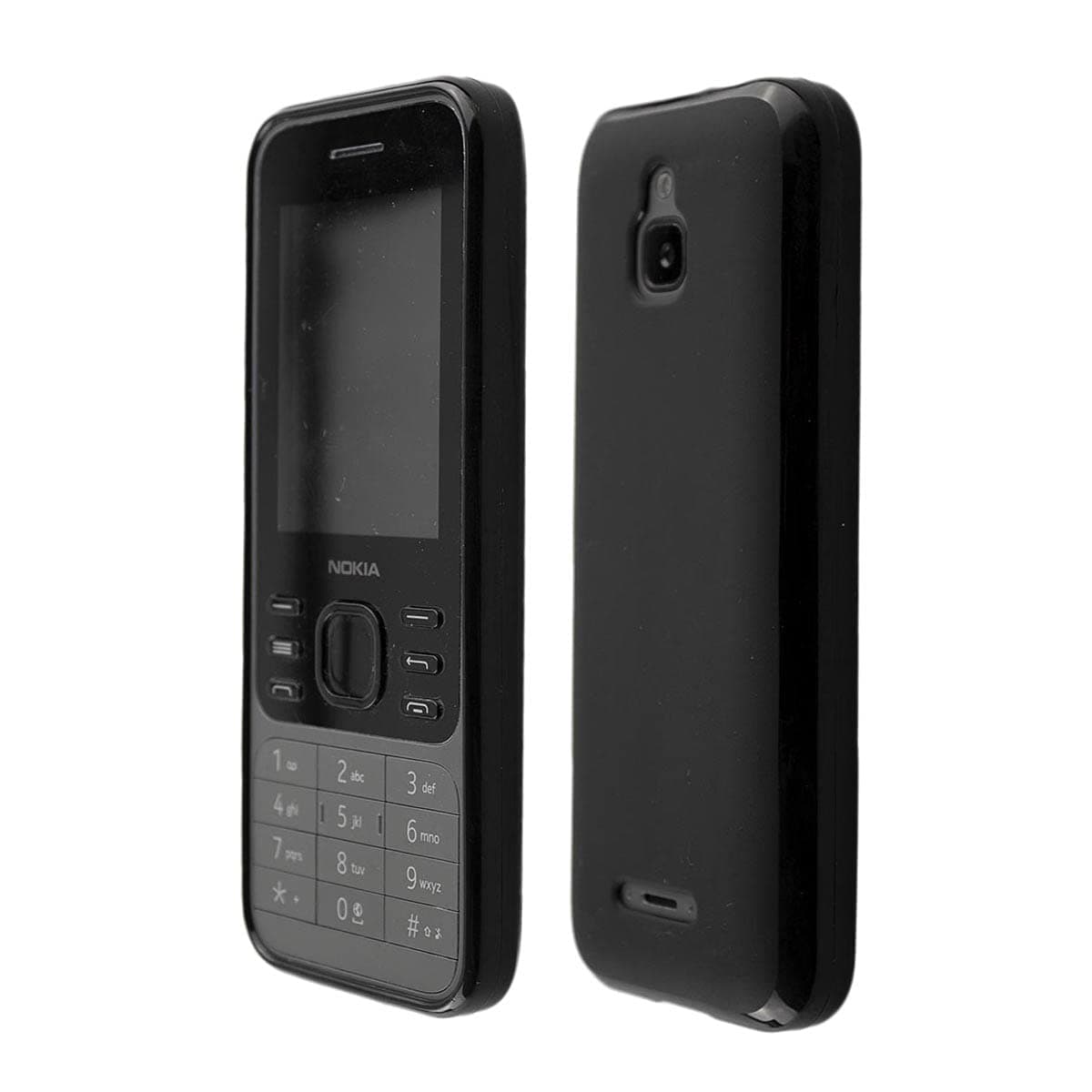 caseroxx TPU-Case in black for Nokia 6300 4G – shockproof & precise fit