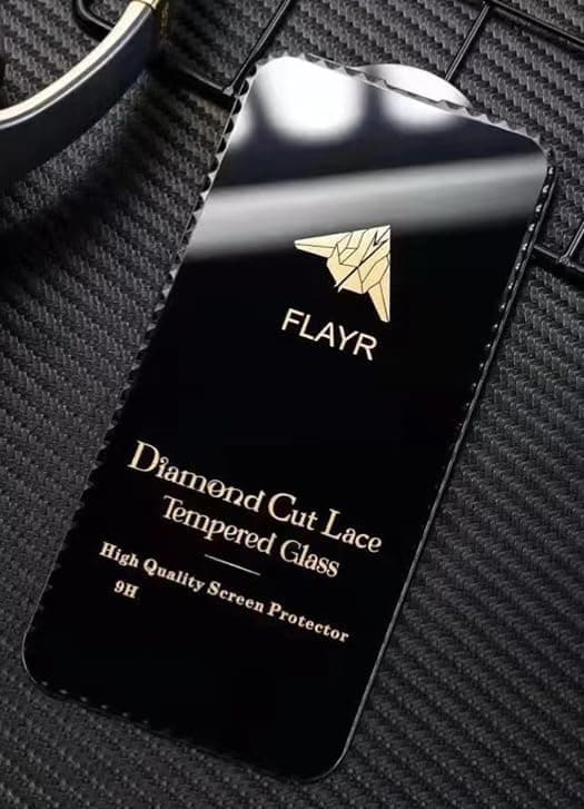 SafeCase Diamond Cut - iPhone 16 Screen Protector DIAMOND LAC CUT Tempered Glass Screen Protector, 2.5D Curved Edges, Full-Coverage Military-Grade Protection, Scratch Resistant
