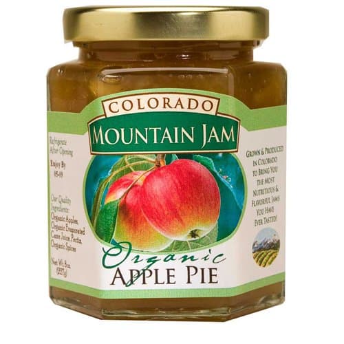 Colorado Mountain Jam Organic Apple Pie - 8 oz
