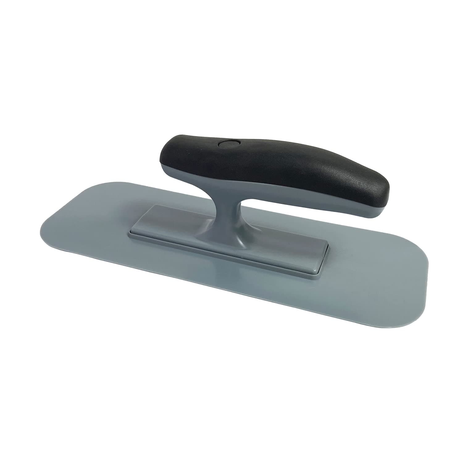 Hanroy Plastic Trowel with Black Comfortable Grip Handle, Includes 3.5" x 9.5'' Finishing Trowels, Lightweight Mounting, Round End, Suitable for Scrape,Plastering and Paint Walls(D1147)