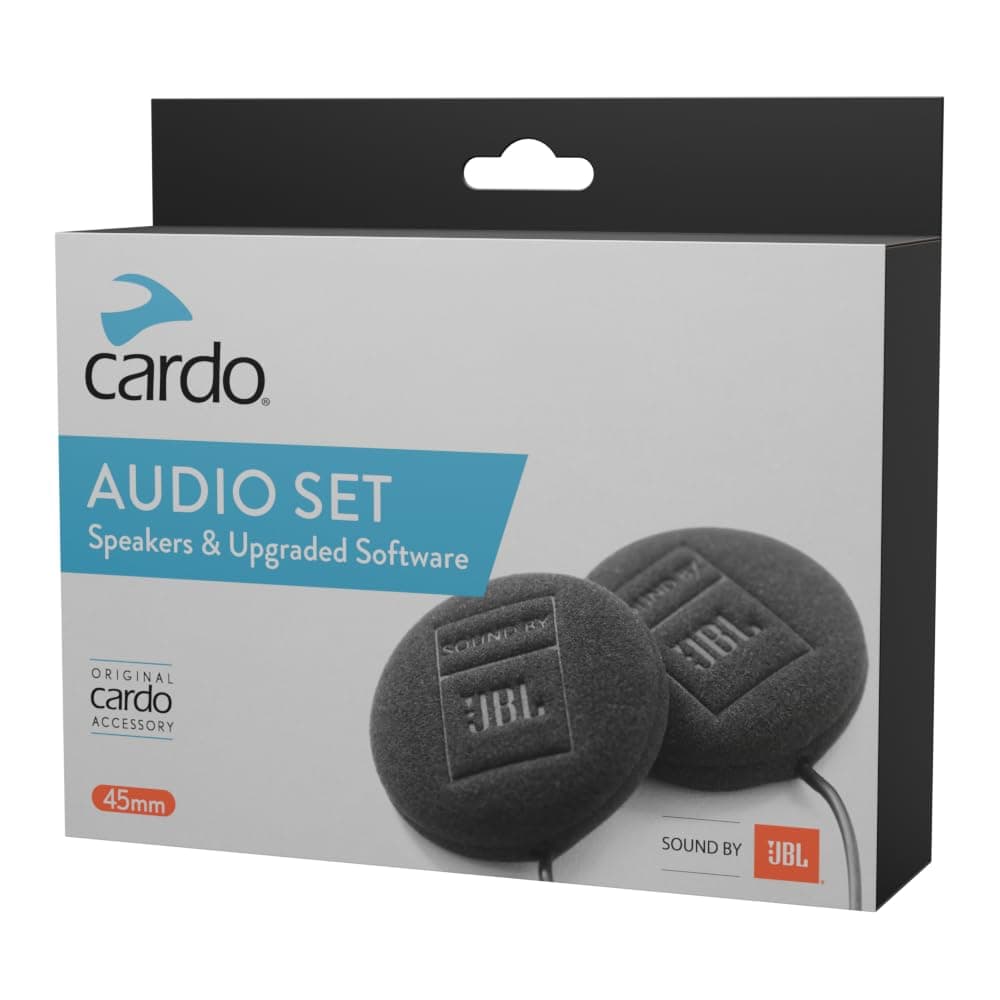 45mm Audio Set, Works with Most Helmet Communicators (Single Pack)