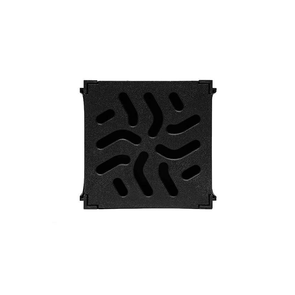 Polydrain Heelguard 4-Way Quad Box Corner Piece A15 Suitable for SCD1000 PVC Shallow Flow Drainage Channel only