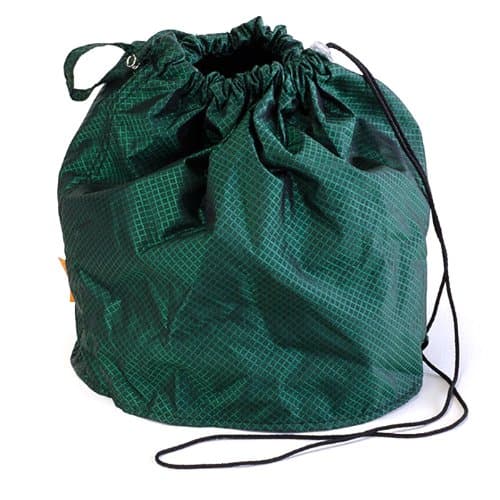 Emerald Green Jewel Large GoKnit Pouch Project Bag w/Loop & Drawstring