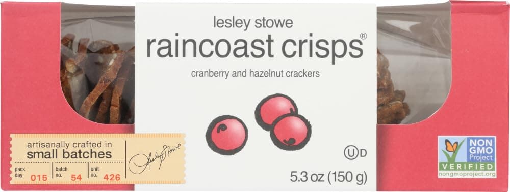Raincoast Crisps - Hazelnut Cranberry (5.3 ounce)