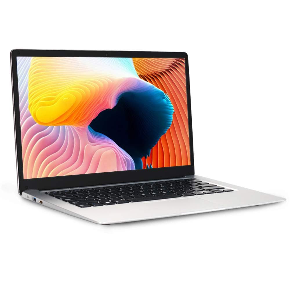 SBOOK Laptop Computer Windows 10 PC, 14.1" Display Intel Atom X5-E8000 Quad Core 4GB RAM/64GB eMMC and Extra 500GB HDD, Thin and Lightweight Notebook (64GB EMMC+500GB HDD)