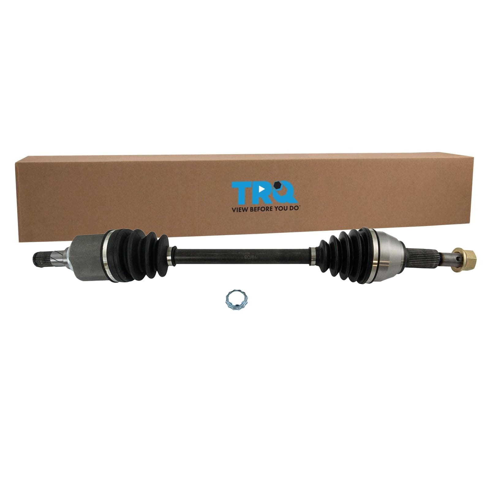 TRQ Front CV C/V Axle Shaft Assembly New Driver Side Left LH for 2013-2017 Nissan Altima 2.5L