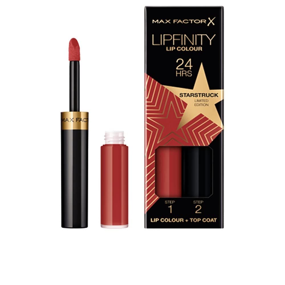 Max Factor Rising Stars Limited Edition Lipfinity Long-Lasting Two Step Liquid Lipstick, 90 Starstruck