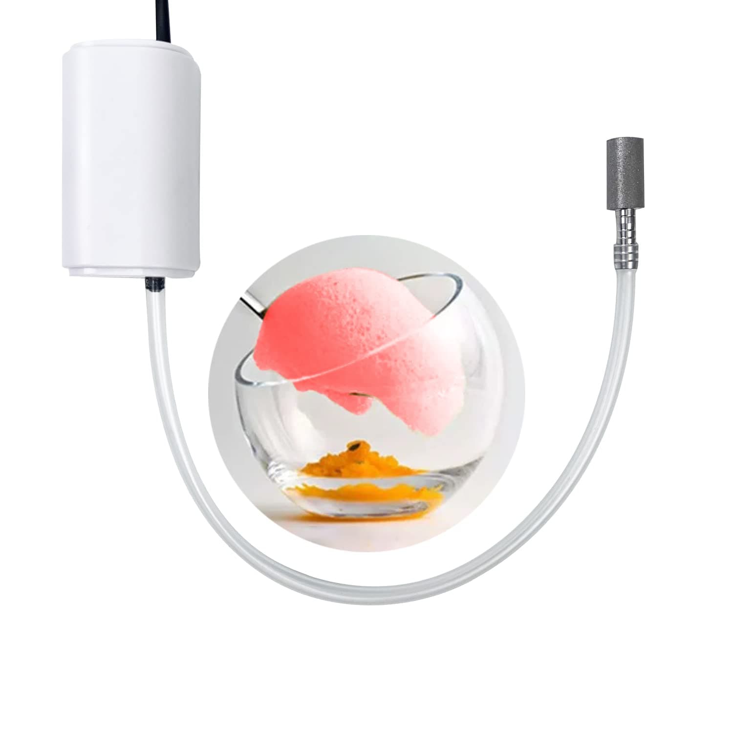 DUEBEL Molecular Gastronomy Foam Generator, Foam Generating Kit, Creative Chef Cooking Tool