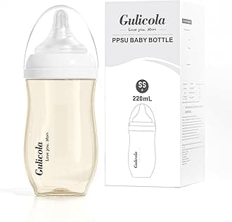 Gulicola PPSU Baby Bottle 7oz, White