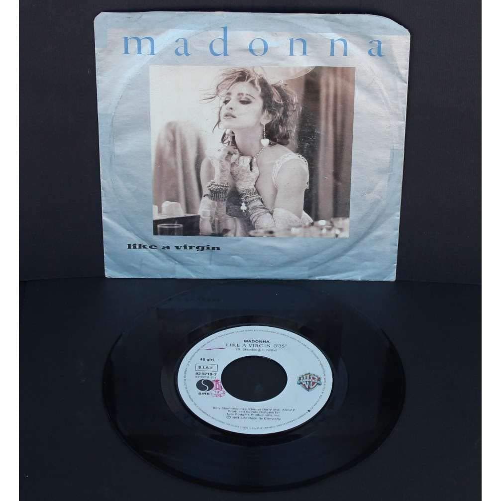 Madonna - Like A Virgin (Solid White Vinyl)(Back To The 80's Exclusive) (Vinyl)