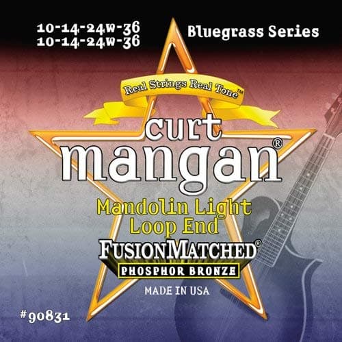 Curt Mangan Fusion Matched Phosphor Bronze Mandolin Strings (10-36)