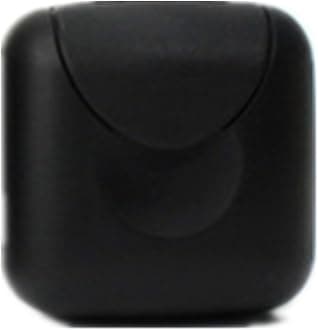 ZaH Macarons Soap Box Packaging Soap Holder Soap Travel Case for Shampoo, Conditioner, Shower, Hand Soap and Small Towel (Small, Black)