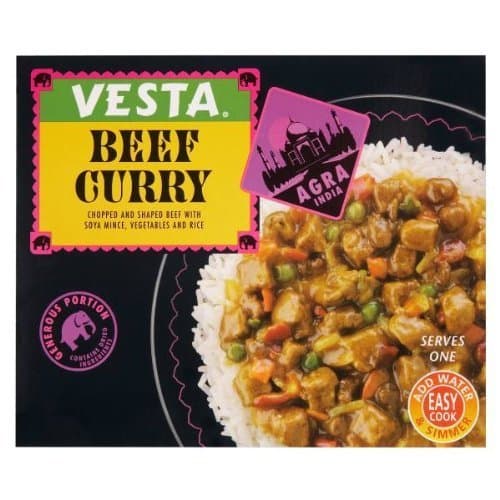 Vesta Beef Curry - 3 x 215gm