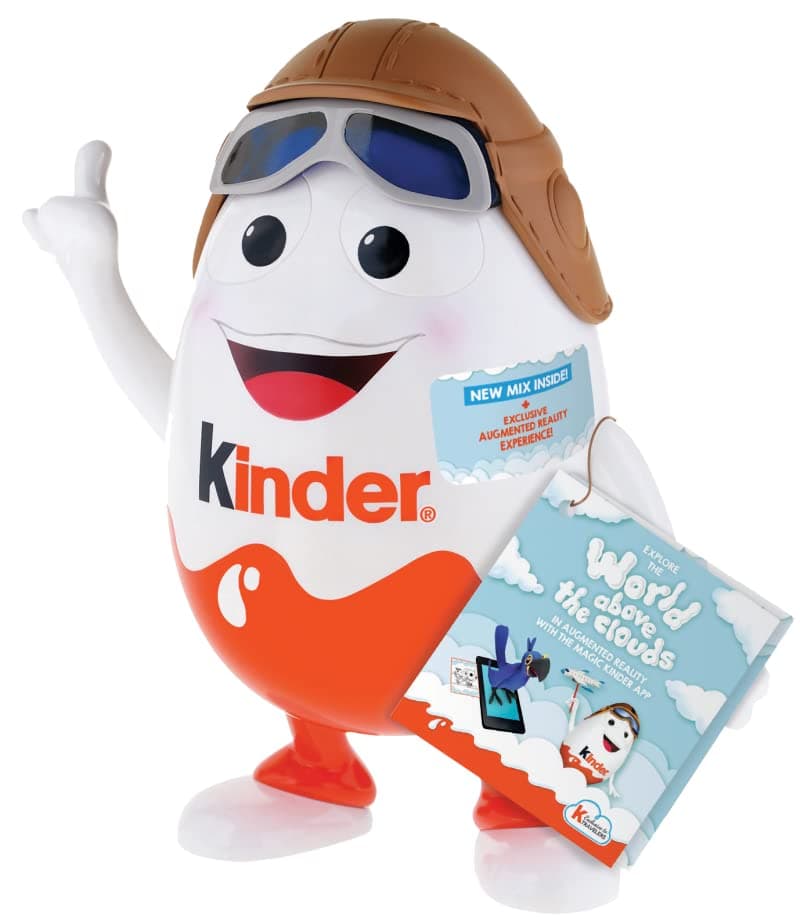 Chocolate Surprise 7 Eggs Inside Fine Milk Chocolate Shell With Milky White Chocolate 7 - 20 Gram (140 Gram) (Imported)