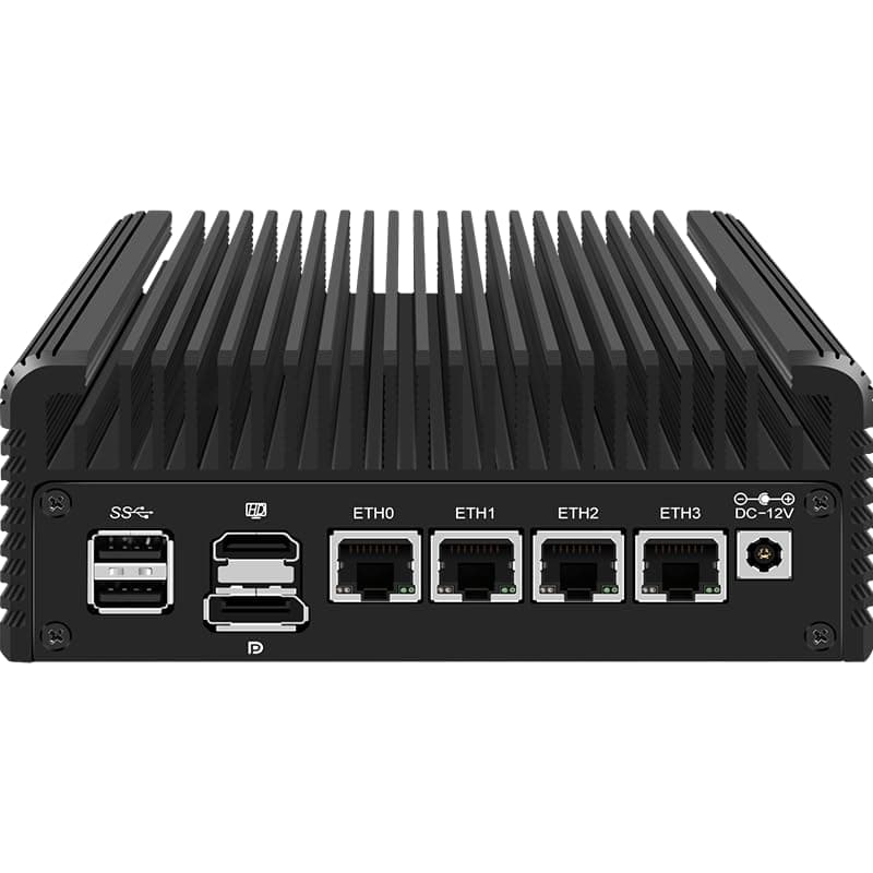 - CWWK Firewall Mini PC Intel N Series N100, DDR5 N0 RAM N0 SSD,4 x 2.5GbE i226V LAN,Micro Router Appliance,AES-NI,OPNsense,4*M.2 NVMe