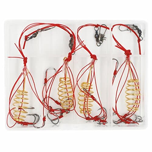 Mimilure Carp Fishing Baits Hook Lure Trap Hooks with Spring Feeder Coarse Fishing Tackle