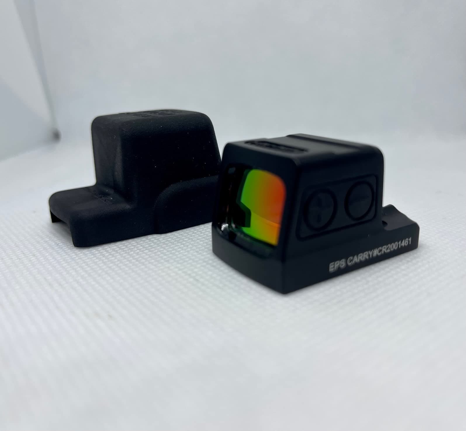 Dream Plastics Protective Cover compatitble with Holosun EPS Carry, Black, Made in USA (2-Pack)