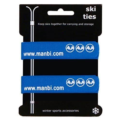 Manbi Pair Of 2cm Hook& Loop Ski Ties Atomic K2 Head Cable Tidy Luggage Strap