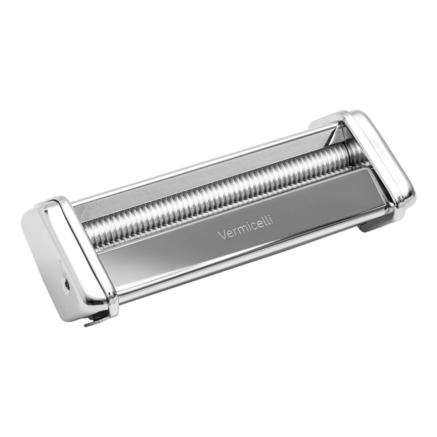 Pasta Machine Attachment, for Vermicelli, 1 mm Circular Cut, Chrome-Plated Steel, Compatible with Atlas 150 and Atlasmotor, Made in Italy, Kitchen Pasta Cutter Accessory. Format: Vermicelli