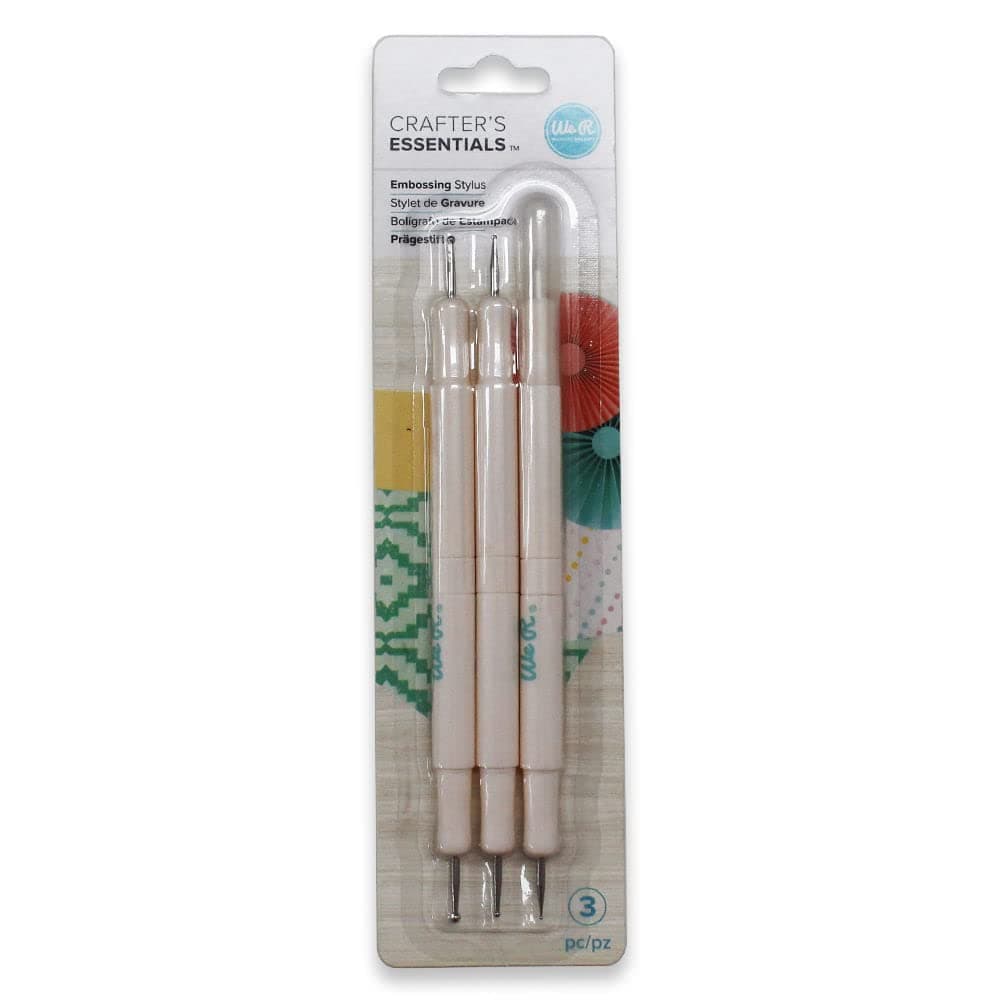 0633356629214 Basic Tools-Embossing Stylus (3 Piece), Multicolor