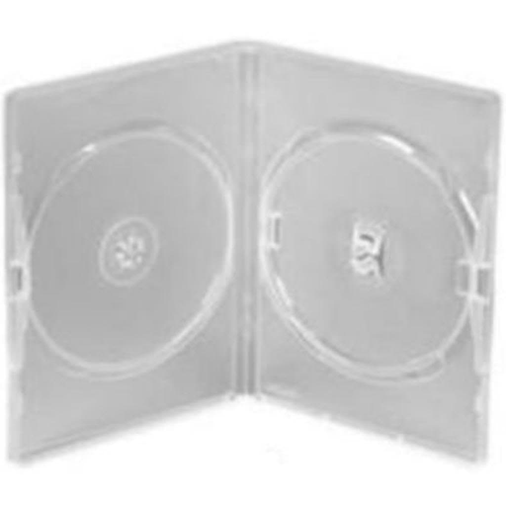 25 X Double Clear Amaray DVD Case