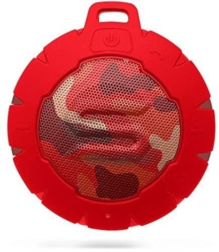 SOUL Electronics SS80CR-W Storm Weatherproof Wireless Speaker with Bluetooth (Camo Red)