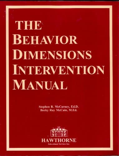 Behavior Dimensions Intervention Manual