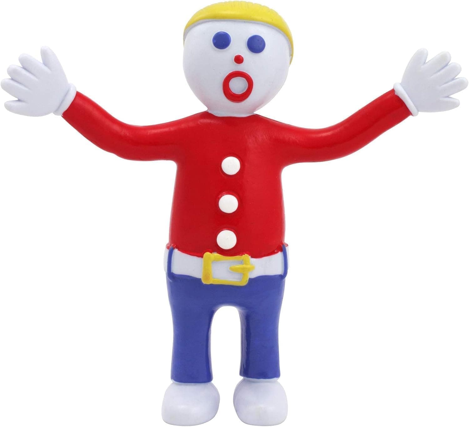 5.75" Mr. Bill Poseable Figure, Classic Saturday Night Live Show Toy, Safe for Kids, Vintage Gift for Kids or Collectors, Collectible Action Figure