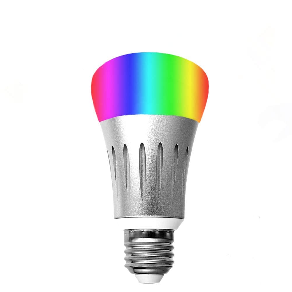 ACONDE Smart Bulb Smart LED Light Bulbs,16 Million Multi-Color Dimmable,Compatible with Alexa,Wi-Fi Remote Control,7 Watts(60 Watts Equivalent),No Hub Need