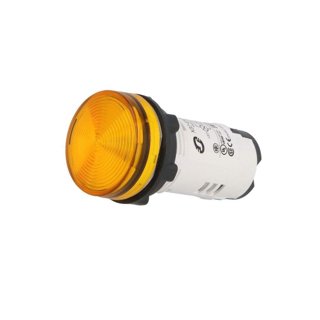 Schneider ElectricXB7EV08MP Monolithic Push Button Plastic LED Pilot Light(Orange 230 Volt)