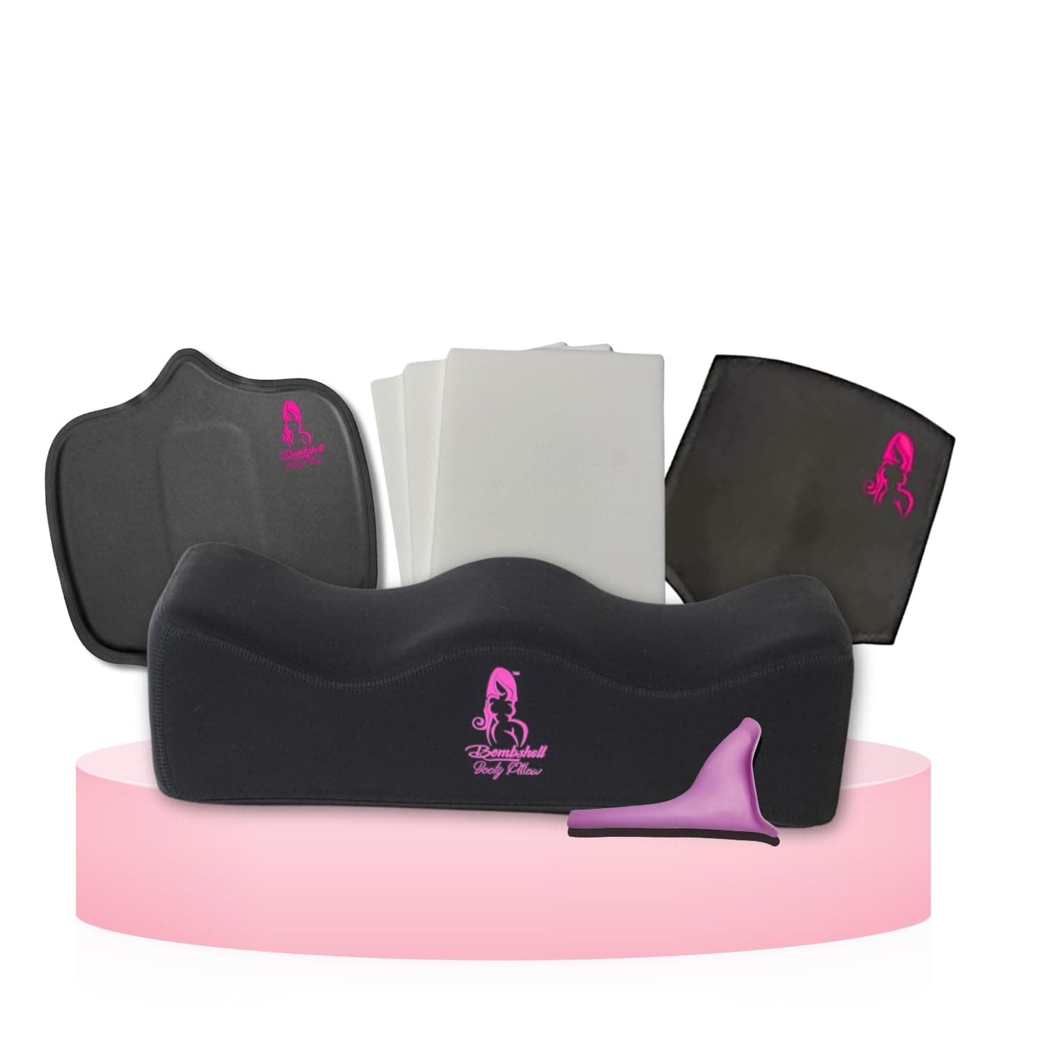 Post op BBL Essentials,BBL Recovery Pillow,Post op Sitting Pillow for Butt, lipo Foam,abdomianl Board, Lumbar Support