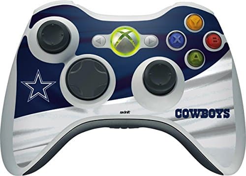 Skinit Decal Gaming Skin Compatible with Xbox 360 Wireless Controller - Officially Licensed NFL Dallas Cowboys Design