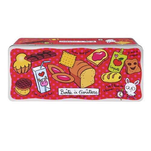 Derriere la Porte Storage Box, Metal, Multicoloured