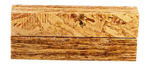 Stabilized OSB Wood Turning Blanks | 2 Pack | 1" x 1" x 5"