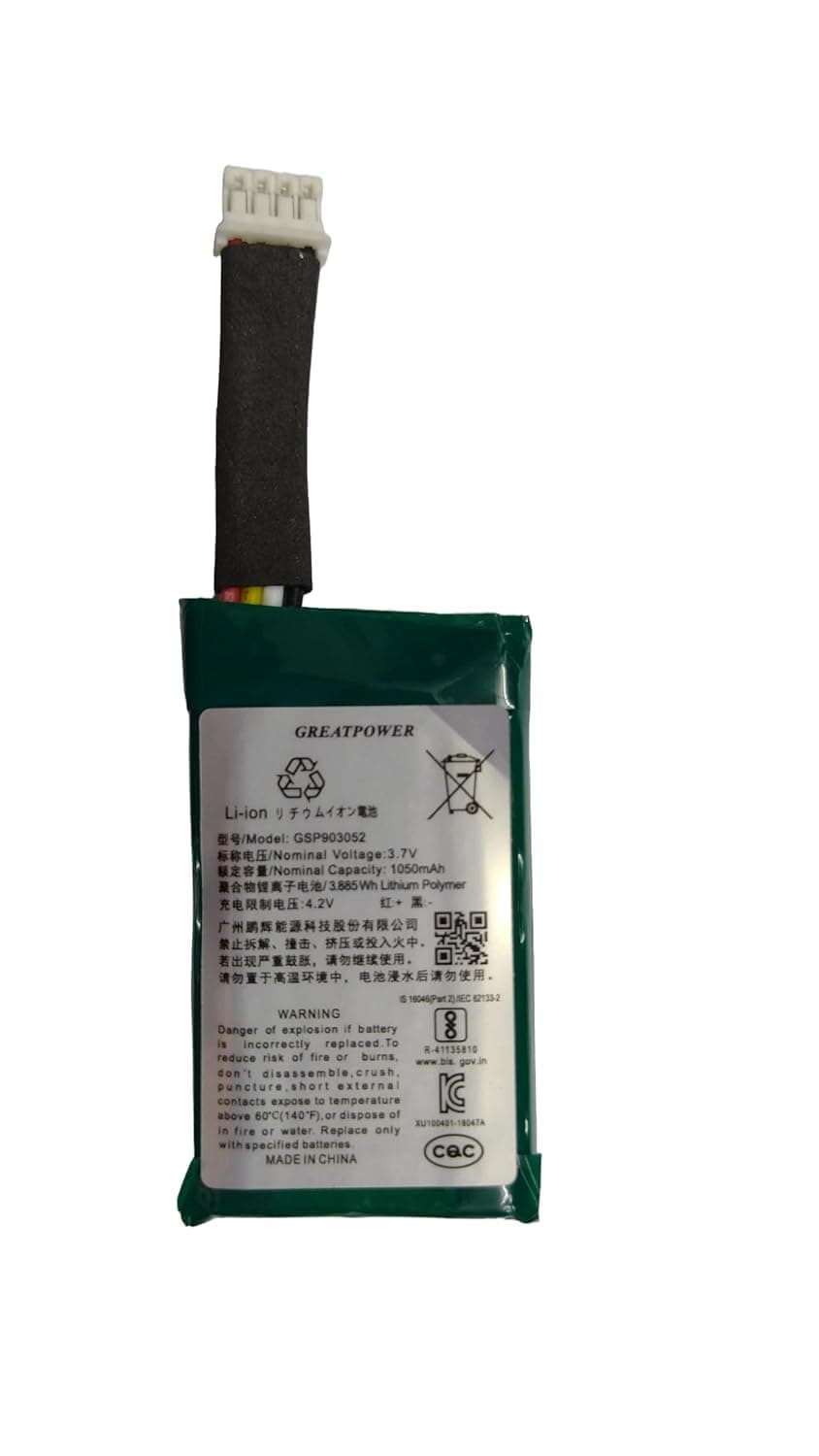 Greatpower 1050mAh 4pin Connector Compitable Replacement Battery (DB-9)