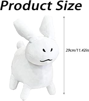 Plush Toys, Soft Stuffed Animals, Cute Plushies for Collectible Decor and Comfort Companions (White big)