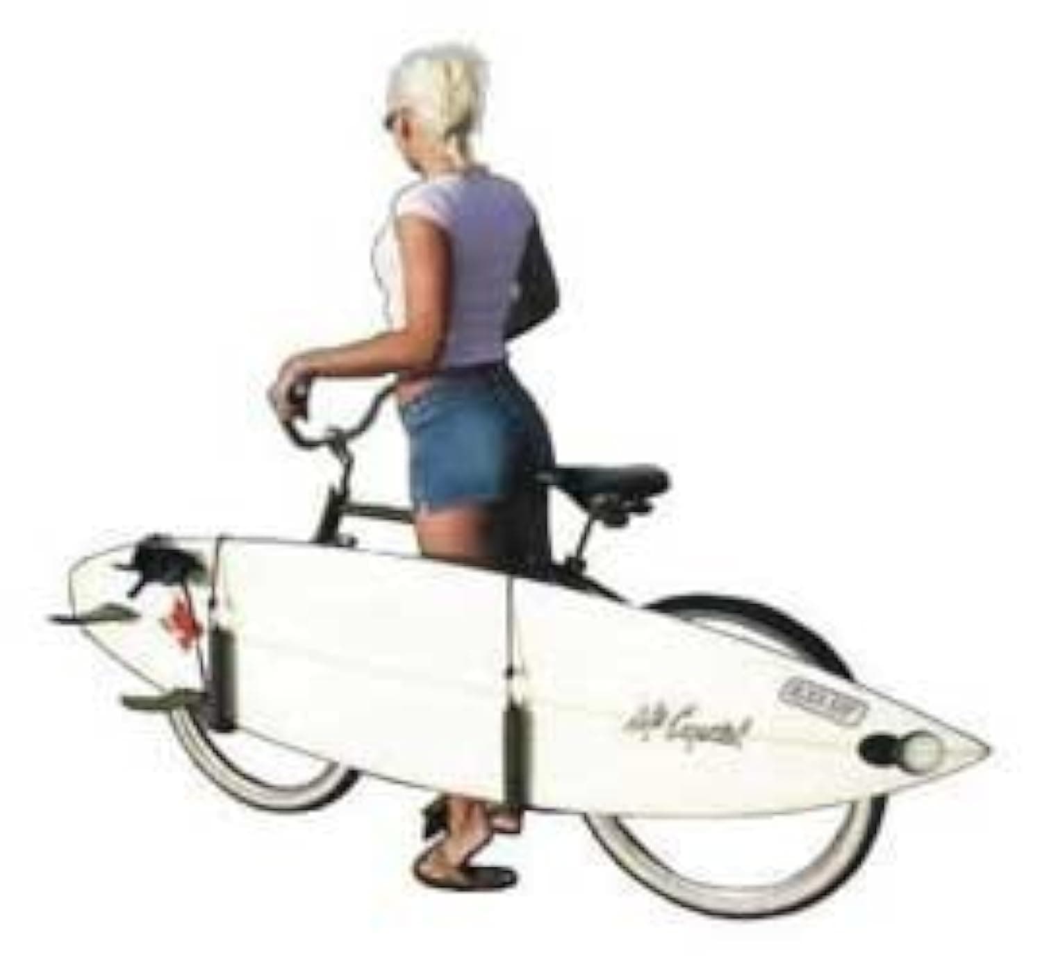 Block Surf Side Ride Surfboard Bike Rack