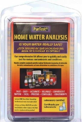 PurTest P0402 Home Water Analysis Test Kit - PB Format